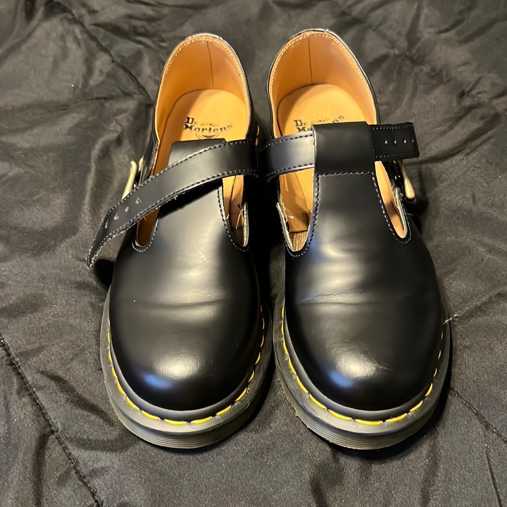 POLLEY SMOOTH LEATHER MARY JANES Dr Martens.